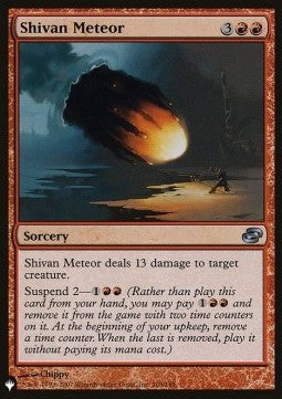 Shivan Meteor - The List (Uncommon) [ZNL-106]