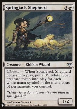 Springjack Shepherd - The List (Uncommon) [ZNL-15]