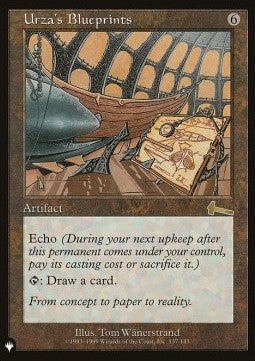 Urza's Blueprints - The List (Rare) [ZNL-137]