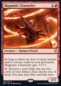 Magmatic Channeler (V.1) - Zendikar Rising: Promos (Rare) [PZNR-148]