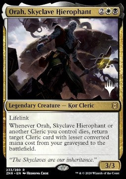 Orah, Skyclave Hierophant (V.1) - Zendikar Rising: Promos (Rare) [PZNR-233]