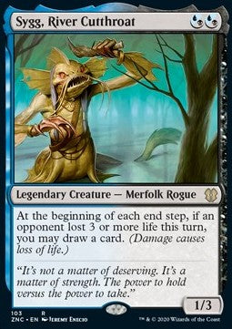 Sygg, River Cutthroat - Commander: Zendikar Rising (Rare) [ZNC-103]