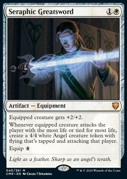 Seraphic Greatsword - Commander Legends (Mythic) [CMR-45]