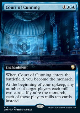 Court of Cunning - Commander Legends: Extras (Rare) [XCMR-633]
