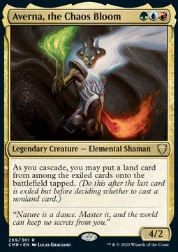 Averna, the Chaos Bloom - Commander Legends (Rare) [CMR-269]