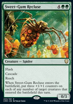 Sweet-Gum Recluse - Commander Legends (Rare) [CMR-260]