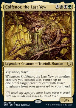 Colfenor, the Last Yew - Commander Legends (Rare) [CMR-274]