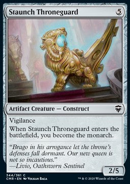 Staunch Throneguard - Commander Legends (Common) [CMR-344]