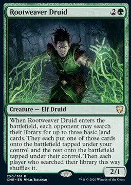 Rootweaver Druid - Commander Legends (Rare) [CMR-250]