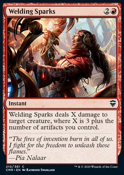 Welding Sparks - Commander Legends (Common) [CMR-210]
