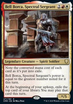 Bell Borca, Spectral Sergeant - Commander Legends (Rare) [CMR-271]