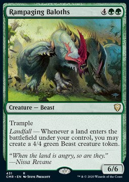 Rampaging Baloths - Commander Legends: Extras (Rare) [XCMR-431]