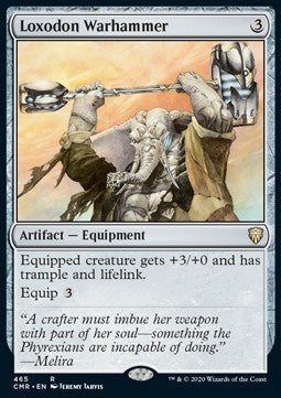 Loxodon Warhammer - Commander Legends: Extras (Rare) [XCMR-465]