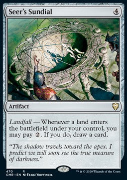 Seer's Sundial - Commander Legends: Extras (Rare) [XCMR-470]