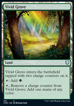 Vivid Grove - Commander Legends: Extras (Uncommon) [XCMR-501]