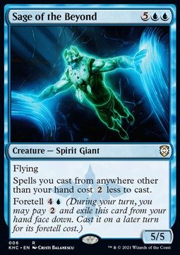 Sage of the Beyond - Commander: Kaldheim (Rare) [KHC-6]