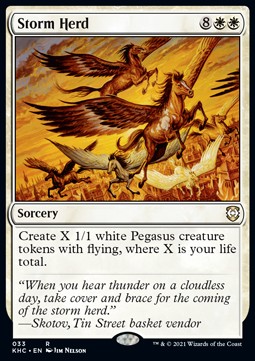 Storm Herd - Commander: Kaldheim (Rare) [KHC-33]