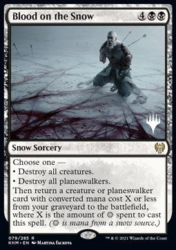 Blood on the Snow (V.2) - Kaldheim: Promos (Rare) [PKHM-79]