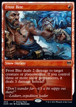 Frost Bite - Kaldheim: Promos (Common) [PKHM-404]