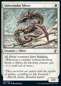 Sidewinder Sliver - Time Spiral Remastered (Common) [TSR-43]