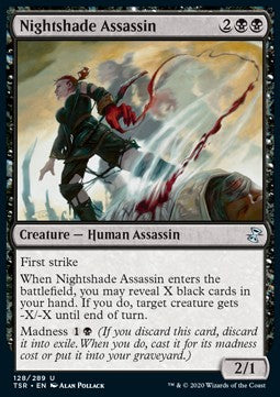 Nightshade Assassin - Time Spiral Remastered (Uncommon) [TSR-128]