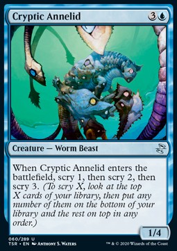 Cryptic Annelid - Time Spiral Remastered (Uncommon) [TSR-60]