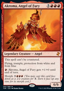 Akroma, Angel of Fury - Time Spiral Remastered (Mythic) [TSR-150]