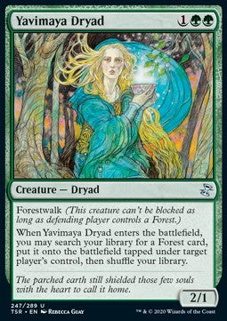 Yavimaya Dryad - Time Spiral Remastered (Uncommon) [TSR-247]