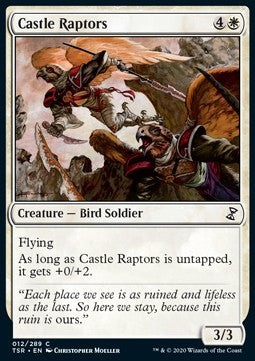Castle Raptors - Time Spiral Remastered (Common) [TSR-12]
