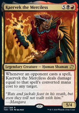 Kaervek the Merciless - Time Spiral Remastered (Rare) [TSR-257]