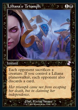 Liliana's Triumph - Time Spiral Remastered: Extras (Time Shifted) [XTSR-327]