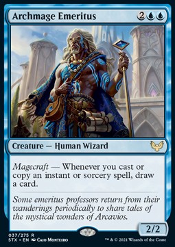 Archmage Emeritus - Strixhaven: School of Mages (Rare) [STX-37]