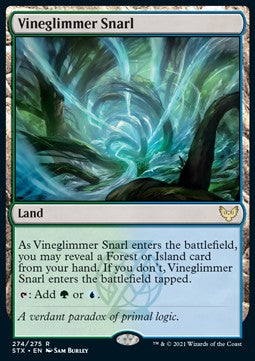 Vineglimmer Snarl - Strixhaven: School of Mages (Rare) [STX-274]