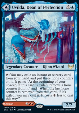 Uvilda, Dean of Perfection // Nassari, Dean of Expression - Strixhaven: School of Mages (Rare) [STX-160]