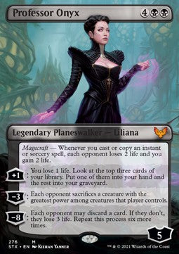 Professor Onyx - Strixhaven: School of Mages: Extras (Mythic) [XSTX-276]