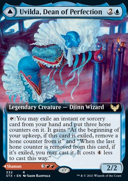 Uvilda, Dean of Perfection // Nassari, Dean of Expression - Strixhaven: School of Mages: Extras (Rare) [XSTX-332]