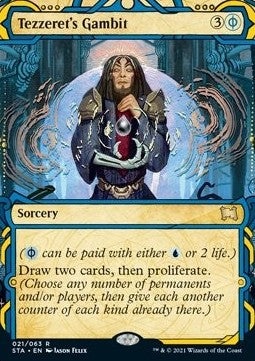 Tezzeret's Gambit (V.1) - Mystical Archive (Rare) [STA-21]
