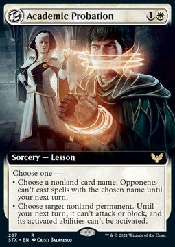 Academic Probation - Strixhaven: School of Mages: Extras (Rare) [XSTX-287]