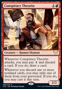 Conspiracy Theorist - Strixhaven: School of Mages (Rare) [STX-94]