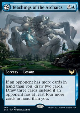 Teachings of the Archaics - Strixhaven: School of Mages: Extras (Rare) [XSTX-299]