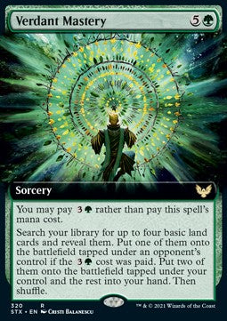 Verdant Mastery - Strixhaven: School of Mages: Extras (Rare) [XSTX-320]
