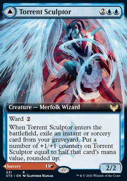 Torrent Sculptor // Flamethrower Sonata - Strixhaven: School of Mages: Extras (Rare) [XSTX-331]
