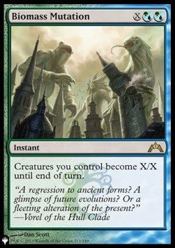 Biomass Mutation - The List (Rare) [ZNL-213]