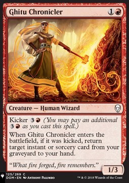 Ghitu Chronicler - The List (Common) [ZNL-125]