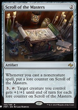 Scroll of the Masters - The List (Rare) [ZNL-163]
