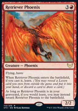Retriever Phoenix - Strixhaven: School of Mages (Rare) [STX-113]