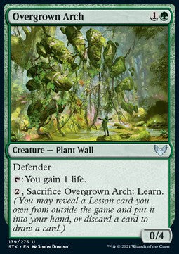 Overgrown Arch - Strixhaven: School of Mages (Uncommon) [STX-139]