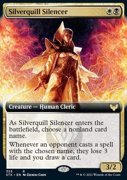 Silverquill Silencer - Strixhaven: School of Mages: Extras (Rare) [XSTX-353]