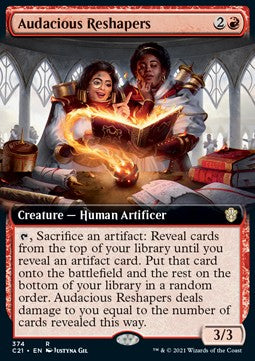 Audacious Reshapers - Commander: Strixhaven: Extras (Rare) [XC21-374]