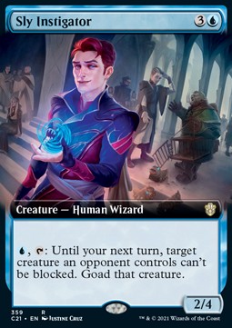 Sly Instigator - Commander: Strixhaven: Extras (Rare) [XC21-359]